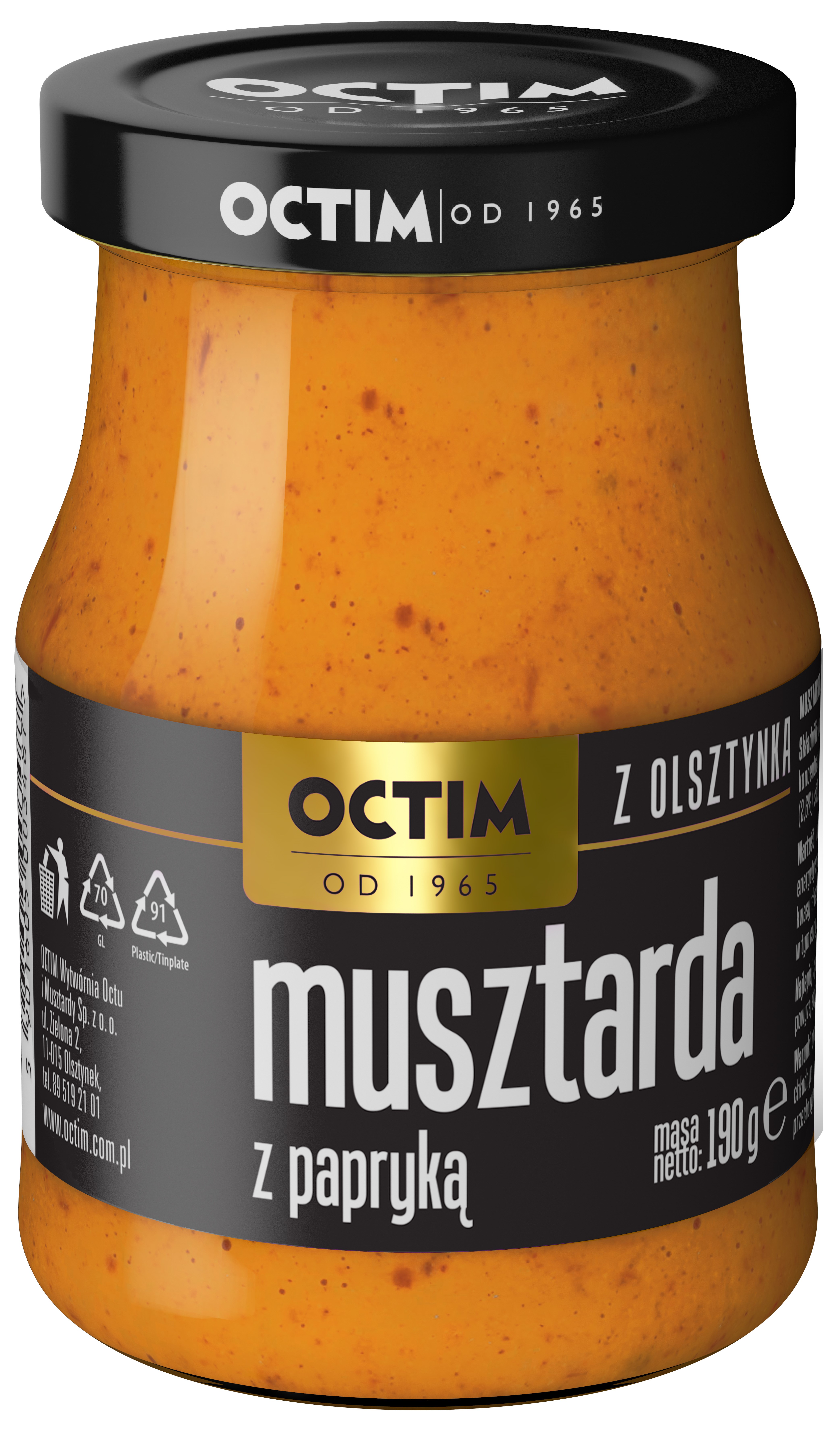 Octim Mustard with paprika
