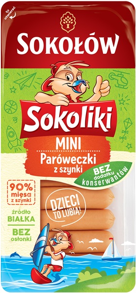 Sokołów Sokoliki Paróweczki mini z szynki