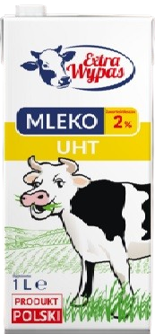Ультрапастеризованное молоко Extra Wypas 2,0%