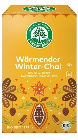 Lebensbaum Organic Winter Chai warming tea