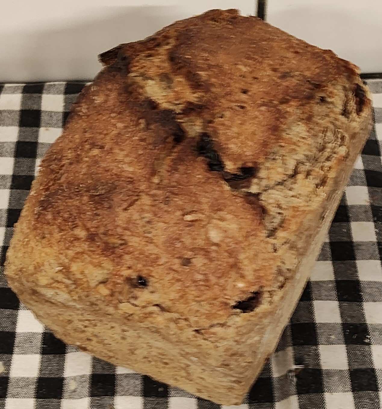 Pan integral al horno