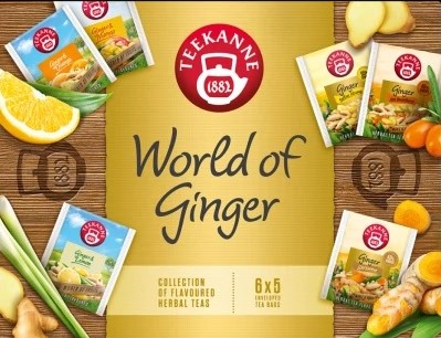 Teekanne World of Ginger Коллекция ароматизированных травяных и фруктовых чаев.