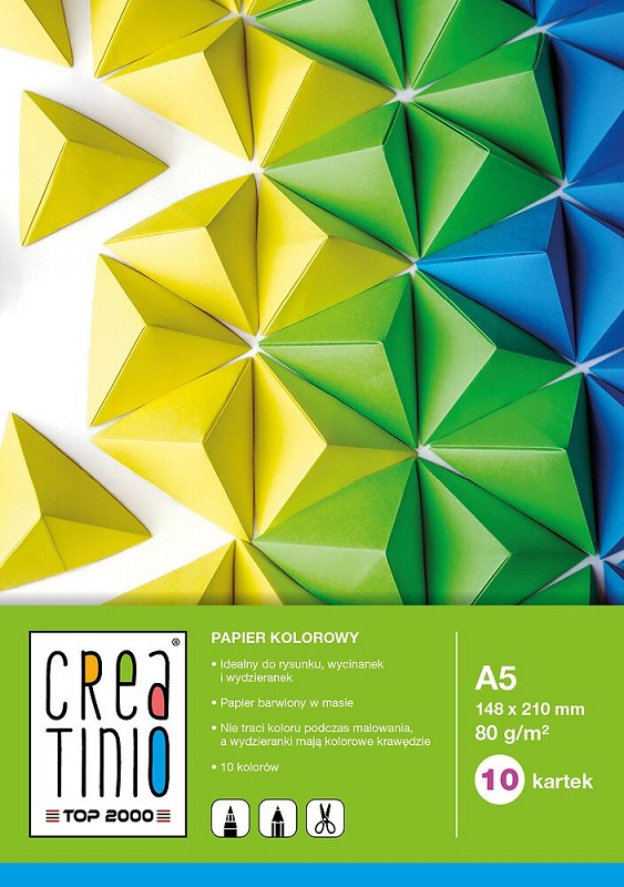 Цветная бумага Top 2000 Creatinio формата А5