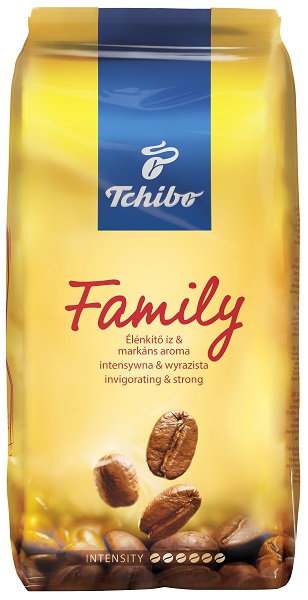 Familia Tchibo Granos de café tostados