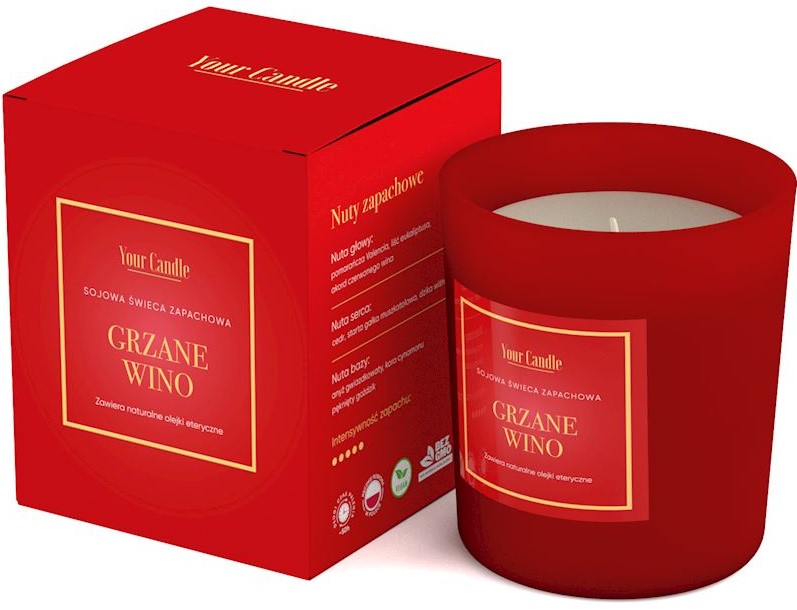 Your Candle Mulled wine scented soy candle