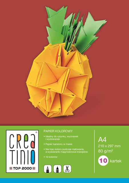 Top 2000 Papier kolorowy A4 Creatinio