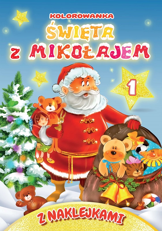 Święta z Mikołajem 1 Wydawnictwo MD