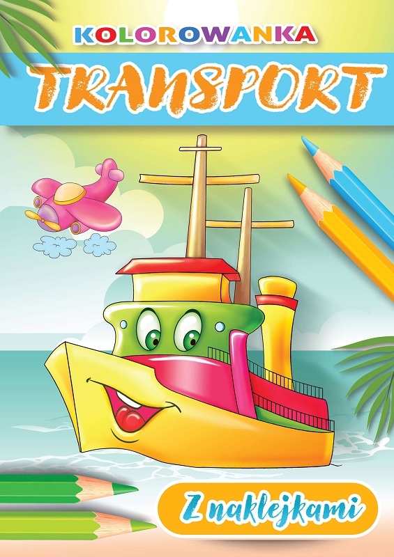 Transport with stickers MD Publishing House