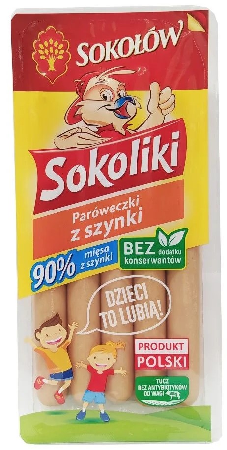 Salchichas de jamón Sokoliki