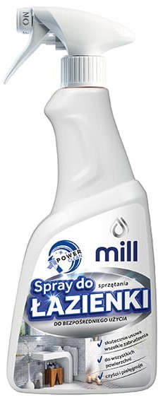 Mill Spray para la limpieza del baño.