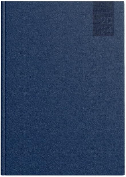 Top-2000 Calendario 2024 libreta A5 Basic azul marino