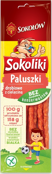 Sokołów Dedos de ave con ternera