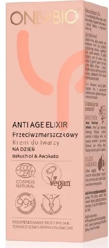 Only Bio Anti Age elixir  Przeciwzmarszczkowy krem do twarzy na dzień