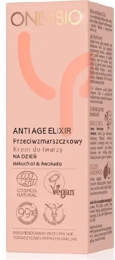 Only Bio Anti Age elixir Przeciwzmarszczkowy krem do twarzy na dzień