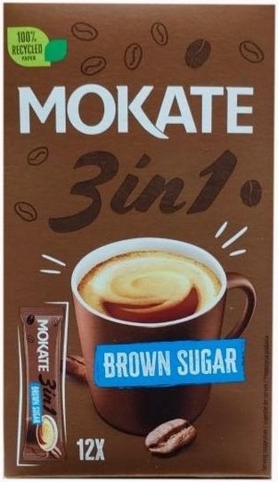 Mokate 3w1 Rozpuszczalny napój kawowy w proszku