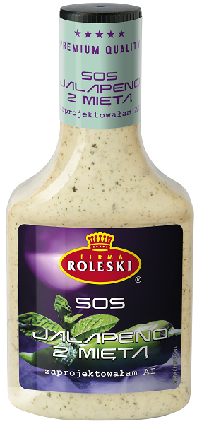 Roleski Jalapeno sauce with mint
