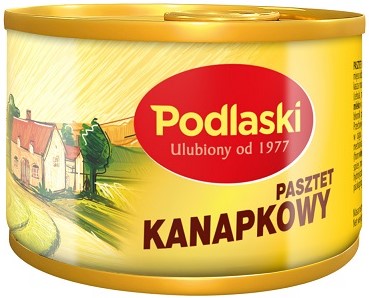 Drosed Podlasie-Sandwichpastete aus Geflügel und Schweinefleisch