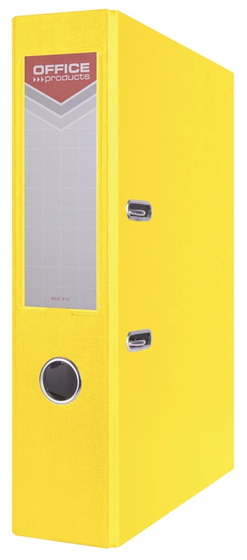 Office segregator  A4 75MM żółty