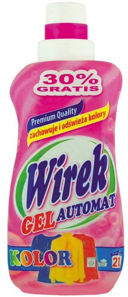 Wirek Gel de lavado automático color   