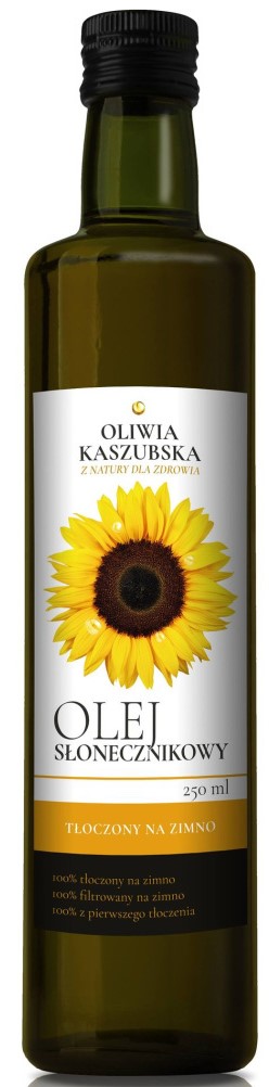 Oliwia Kaszubska Olej słonecznikowy tłoczony na zimno