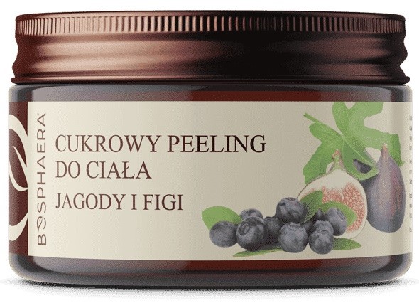 Bosphaera Cukrowy peeling do ciała  jagody i figi