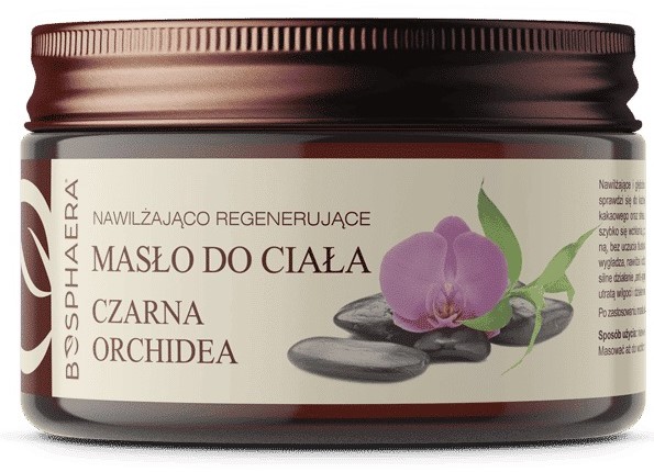 Bosphaera Masło do ciała  nawilżająco-regenerujące, czarna orchidea