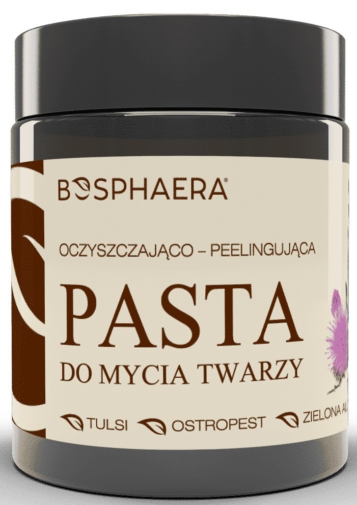 Bosphaera Pasta limpiadora y exfoliante para el rostro 