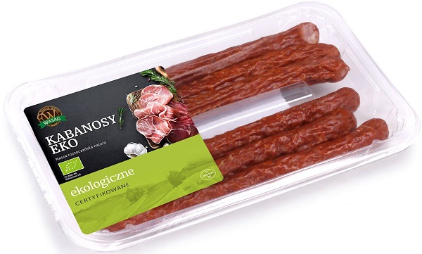 Wasąg Pork sausages, 6 pieces, organic 