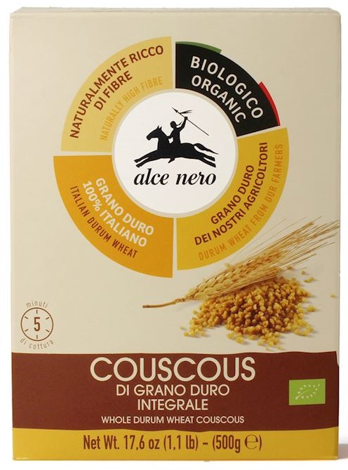 Alce Nero Bio-Vollkorn-Couscous  