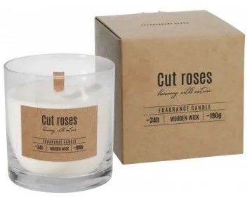Bispol Cut rose scented candle  