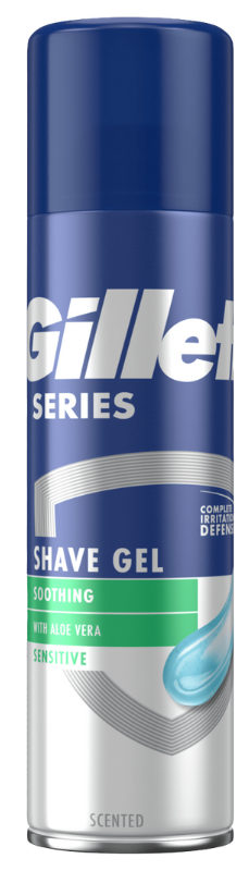 Gel de afeitar serie Gillette   