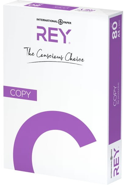 Papier ksero Rey Copy  A4 80g biały ryza 500 kartek