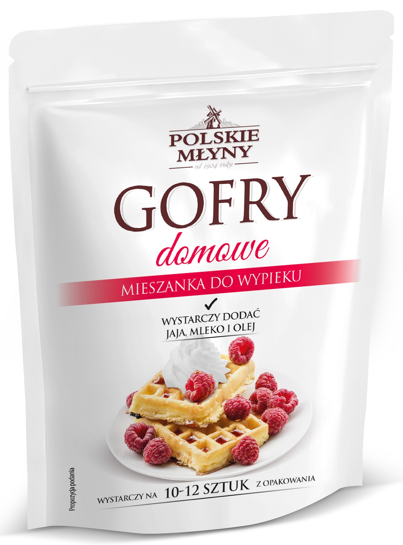Polskie Młyny Waffles Waffelmischung zum Backen von Waffeln