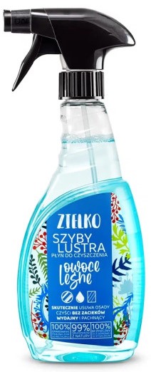 Zielko Płyn do szyb i luster owoce leśne