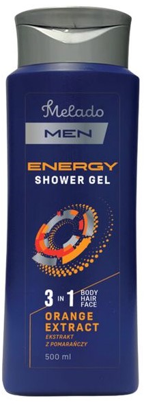 Melado Men Shower gel with orange extract 3in1 