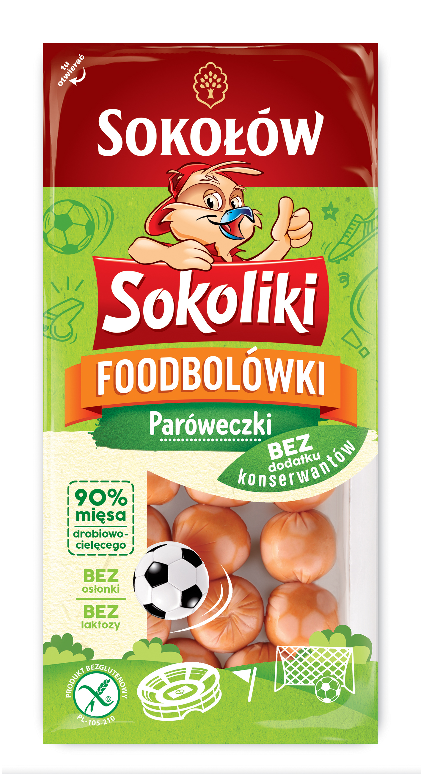 Sokołów Sokoliki Paróweczki foodbolówki