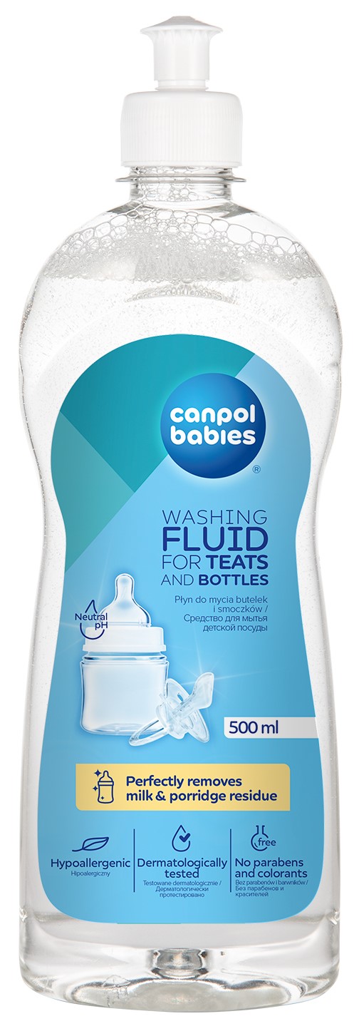 Canpol Babies Flüssigkeit zum Waschen von Schnullern und Flaschen  