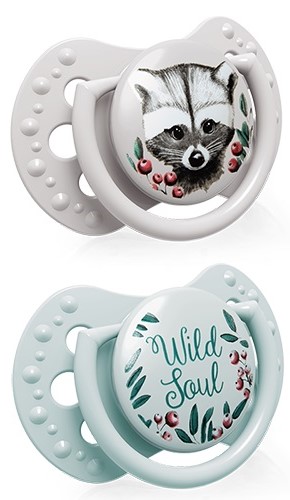 Lovi Dynamic silicone pacifier 6-18 m Wild Soul Boy 