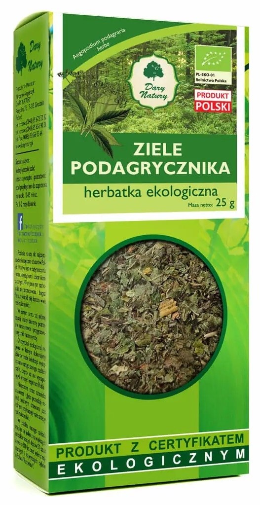 Gifts of Nature Organic ground elder herb tea 