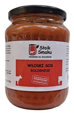 Słoik Smaku Włoski sos bolognese