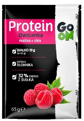 Go On Protein-Haferflocken mit Himbeere und Chia  