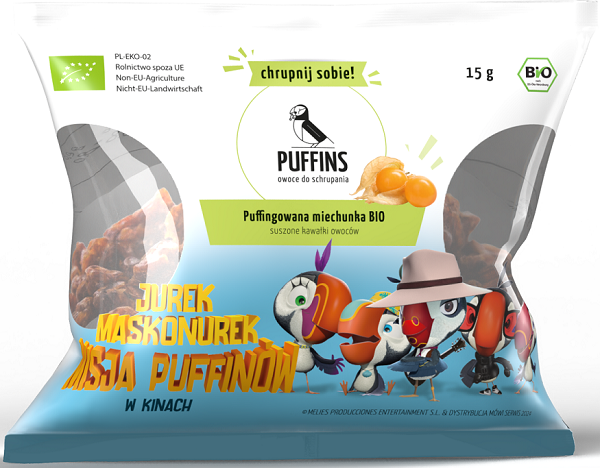 Puffins BIO puffed physalis  