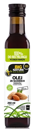 Kaltgepresstes süßes Mandelöl von Big Nature