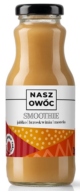 Nasz Owoc Smoothie Jabłko, brzoskwinia, morela