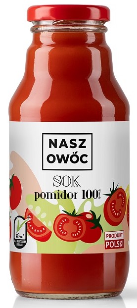 Unser Fruchttomatensaft 100 %  