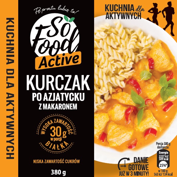 So Food Kurczak po Azjatycku  z makaronem