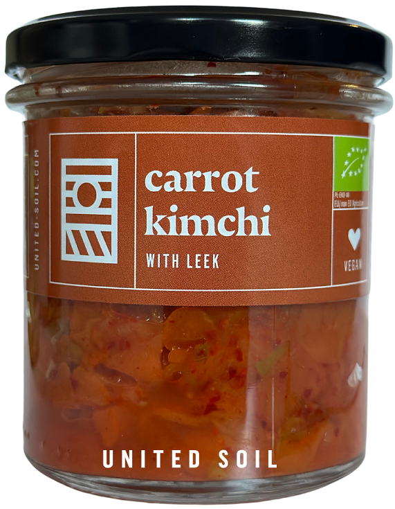 United Soil Kimchi Karotten mit Lauch BIO 