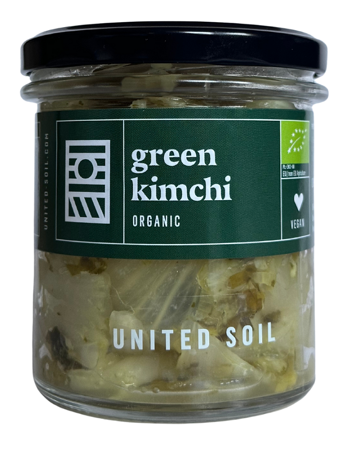 United Soil Kimchi verde orgánico  