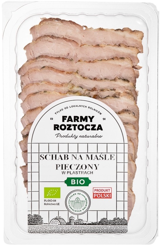 Farmy Roztocze Pork loin with butter, baked in organic slices 