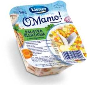 Lisner O Mamo! Sałatka śledziowa z  warzywami